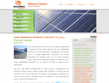 Tablet Screenshot of panourisolare-online.ro